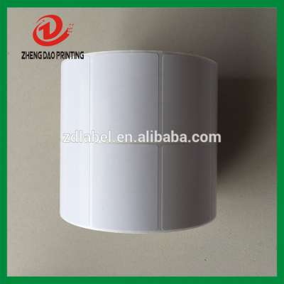 two column direct thermal paper roll heat transfer sticker