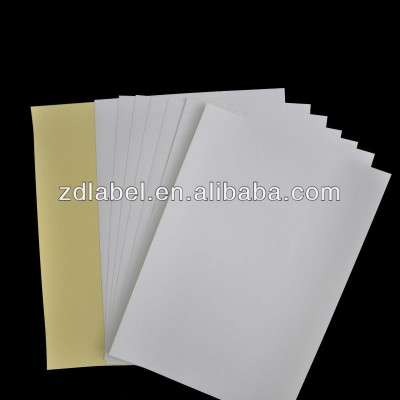 labels adhesive sticker a4 manufacturer