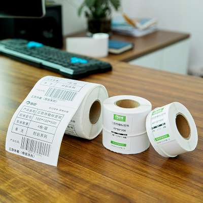 Waterproof 4"x6" Blank Adhesive Roll Well Accepted Price Printers Custom Thermal 125khz Rfid Label